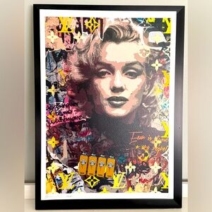 2025 Marilyn Monroe Pop Art Print by “Death NYC” - 12 of 100